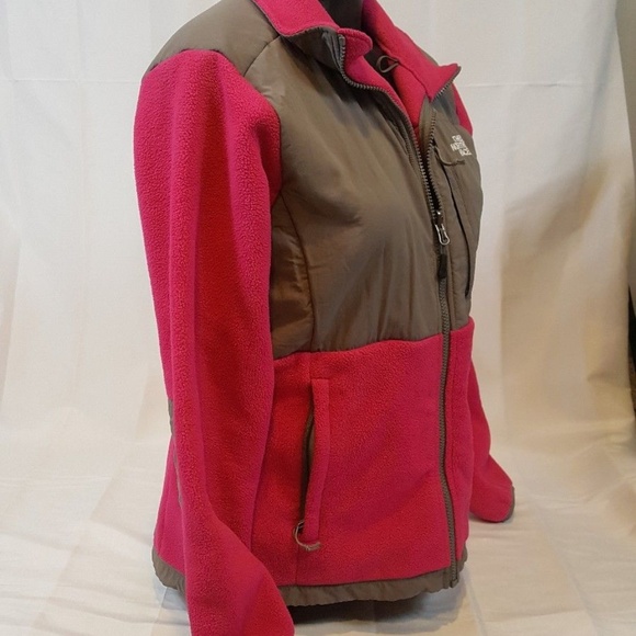 Sold.  North Face Denali Fleece Jacket Bright Pink - Picture 2 of 4
